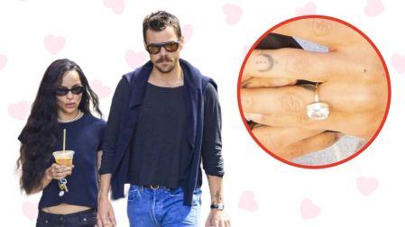 El impresionante anillo de Zoë Kravitz: la joya millonaria que le regaló Harry Styles