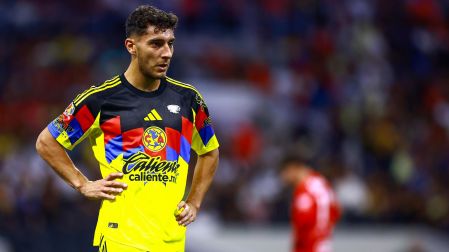 Sebastián Cáceres podría perderse la vuelta ante Pumas.
