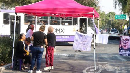 Las integrantes del colectivo exigían atención a diversas carpetas de investigación relacionadas con casos de violencia familiar y presuntos abusos contra menores de edad