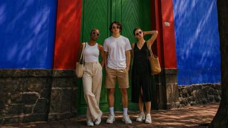 La casa donde la pintora Frida Kahlo nació en 1907 se ubica en Coyoacán.