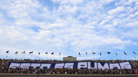 "Esto es Pumas" luce la afición de Pumas previo a la Final del Clausura 2026.