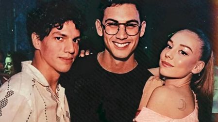 La pareja se conoció durante las grabaciones de la serie Alguien tiene que morir.
