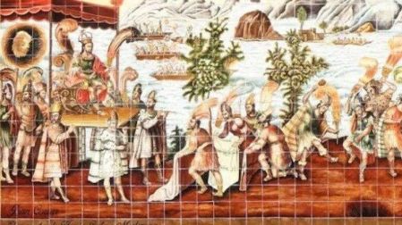 El descendiente de Hernán Cortés, Ascanio Pignatelli Aragona Cortés y Federico Acosta Ruiz Pensado se reunieron para emitir un mensaje de reconciliación.