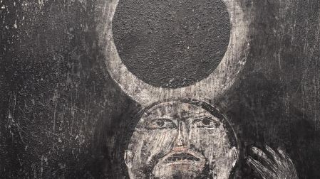 Carlos Gutiérrez es autor de"Minuto 90", obra creada en 2017.