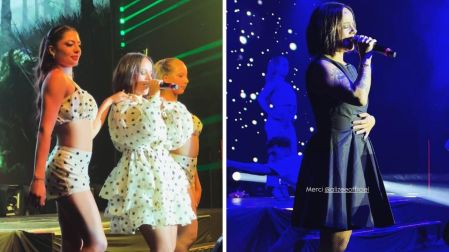 Fans esperaban un show de casi dos horas, pero Alizée cantó solo 11 temas.