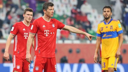 Tigres y Bayern Múnich se enfrentaron en la Final del Mundial de Clubes 2020, donde los 'bávaros' ganaron 1-0.