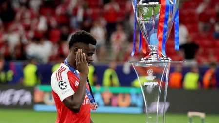 Saka no ha ganado una Final que disputa como jugador profesional