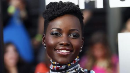 Lupita Nyong'o en una entrega de premios.