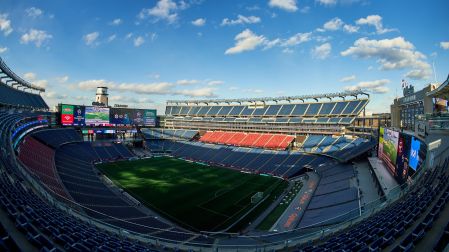 El Gillette stadium será sede del Francia Vs Noruega, el partido con más reflectores de la Fase de Grupos.