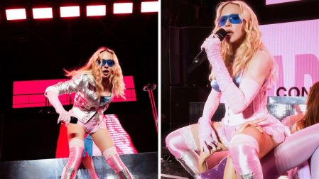 Madonna envía mensaje a los fans que pasan el concierto grabando