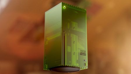 La consola traslúcida de Xbox