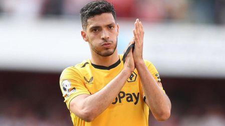 Raúl Jiménez durante su etapa con los Wolves