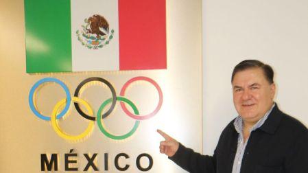 Jesús Mena, presidente de la Asociación de Medallistas Olímpicos de México.