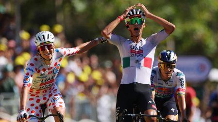 El mexicano Isaac del Toro ganó la segunda etapa del Tour de Francia 2026