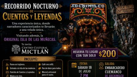 Xochimilco paseo leyendas