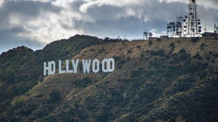 Así luce actualmente el letrero de Hollywood.