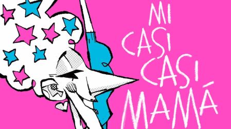 Portada del libro infantil "Mi casi casi mamá".