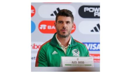 Alex Diego como Director Técnico en categorías inferiores de Selección Mexicana.