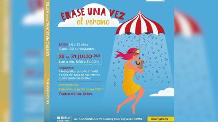 Cursos de verano para niños CDMX
