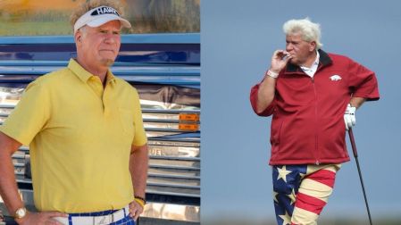 Aficionados al deporte han comparado el estilo extravagante del personaje de Will Ferrell con el del golfista estadounidense John Daly.