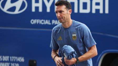Lionel Scaloni llega a Atlanta para disputar la Semifinal