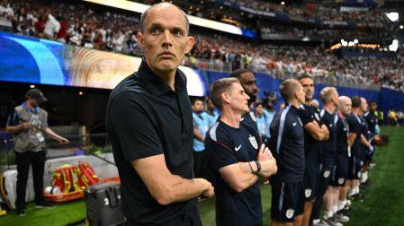 Thomas Tuchel reacciona tras los canticos de la afición albiceleste