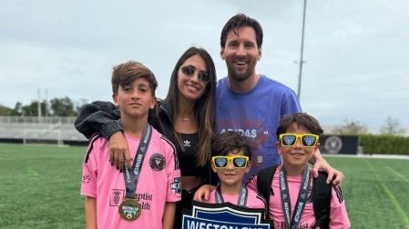 ¿Quiénes son los tres hijos de Lionel Messi y Antonela Roccuzzo?