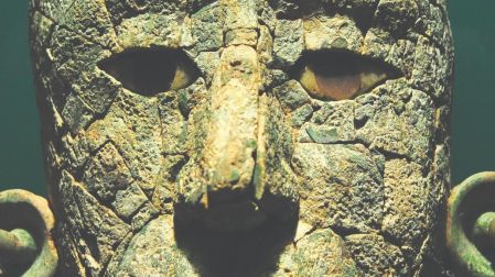El hallazgo de la tumba de La reina roja, en Palenque, Chiapas, se realizó en 1994 .