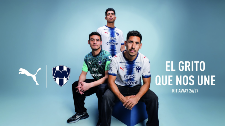 La playera del Monterrey para esta temporada.