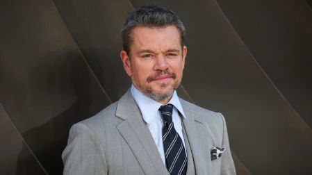 Matt Damon continúa en promoción de La Odisea.