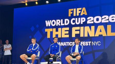 Lionel Messi durante conferencia de prensa previo a Final del Mundial 2026.