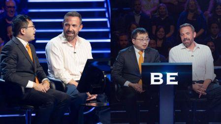 El actor hizo equipo con Jamie Ding, campeón del programa Jeopardy!, para alcanzar el millón de dólares.
