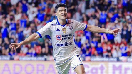 Nico Ibañez tras su gol contra Tijuana