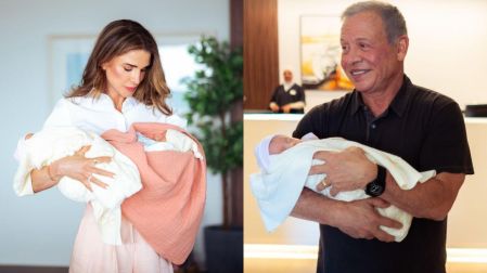Talia y Rania son las nuevas integrantes de la familia real jordana y ya tienen una hermana mayor, Amina.