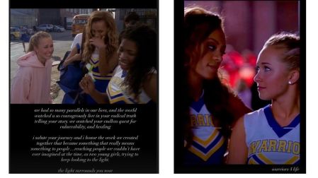 Solange Knowles de Triunfos Robados despide a Hayden Panettiere con emotivo mensaje
