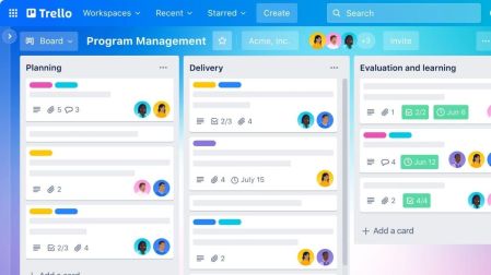 Trello ayuda a organizar tareas y proyectos durante el home office.
