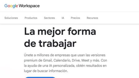 Google Workspace ofrece herramientas para colaborar desde cualquier lugar.