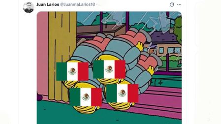 "Orgullo" mexicano, celebraron los aficionados tras el gol de "La Hormiga" González