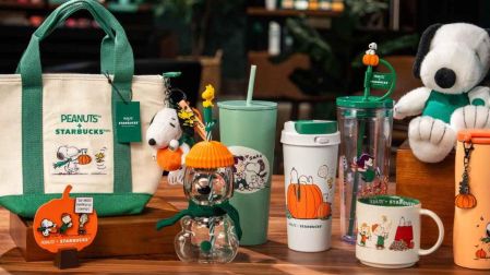 Colección Starbucks y Peanuts 2026