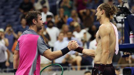 Alexander Zverev suma 9 horas y 26 minutos de juego en sus dos partidos en el US Open 2026