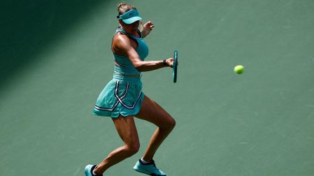 Amanda Anisimova cayó ante Anastasia Potapova por 6-2 y 7-5