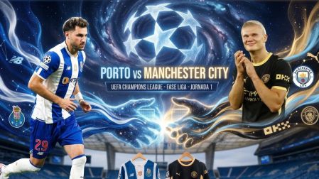 Porto recibe al Manchetser City en el Estadio Do Dragao durante la Jornada 1 de la Fase Liga de Champions League.