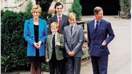 William acompañó a George a Eton como Diana lo hizo con él en 1995, creando un inesperado vínculo entre dos generaciones de la familia real británica.