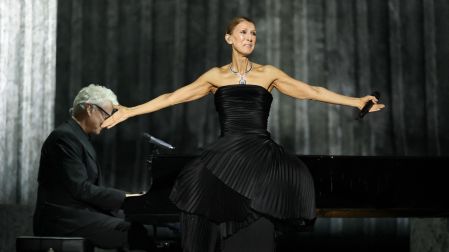 Céline Dion sorprendió con un gran regreso a los escenarios.