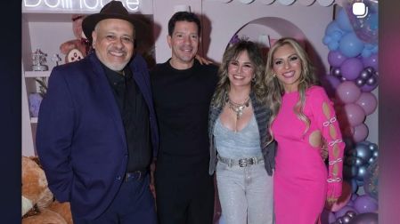 María José puso la música durante el GaliFest, donde también Mariana Ochoa tomó el micrófono para interpretar algunos de los éxitos más recordados de OV7.