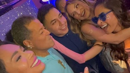 Mariana Ochoa, Karina Torres, Yahir, Wendy Guevara y más famosos se dieron cita en la fiesta privada organizada por Galilea Montijo para celebrar a quienes hicieron posible esta temporada.