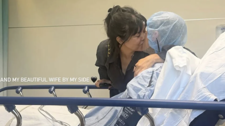 Incluso hizo una broma sobre la reacción de su esposa ante la operación.