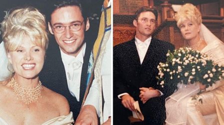El protagonista de Wolverine se enamoró de la actriz desde que la conoció y, después de iniciar su noviazgo, le propuso matrimonio apenas cuatro meses más tarde.