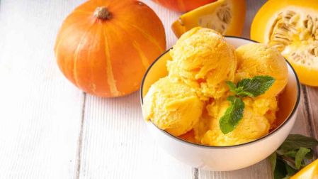 Receta de helado de calabaza