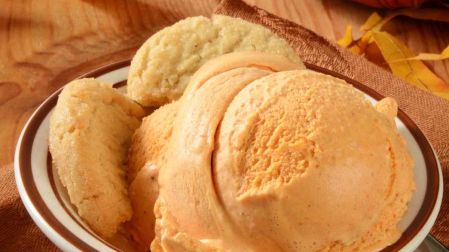 Receta de helado de calabaza